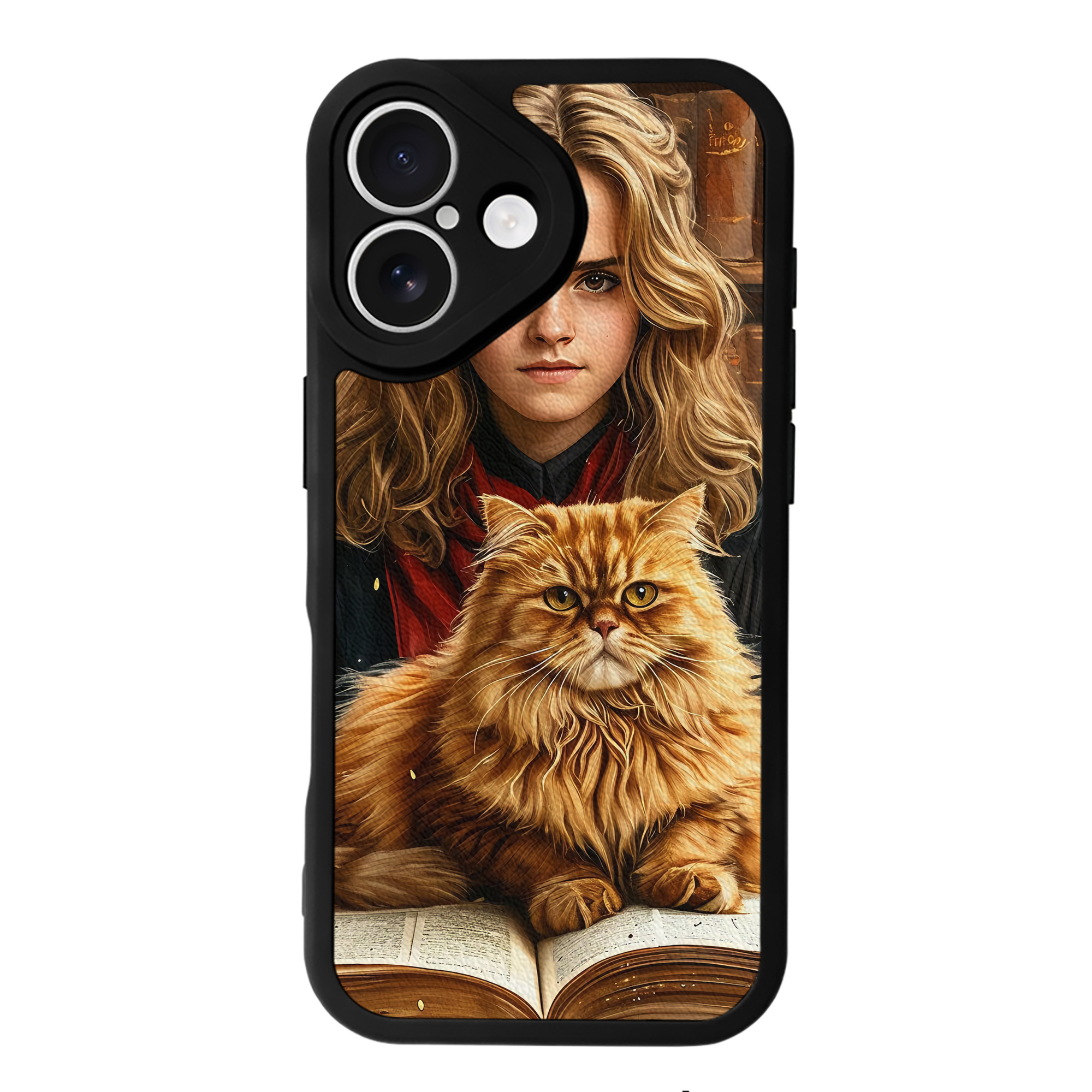 （画像用） Harry Potter ハリー・ポッターシリーズ 【iPhone 16シリーズ対応】シリコンスマホケース（レザー調） 材質：シリコン